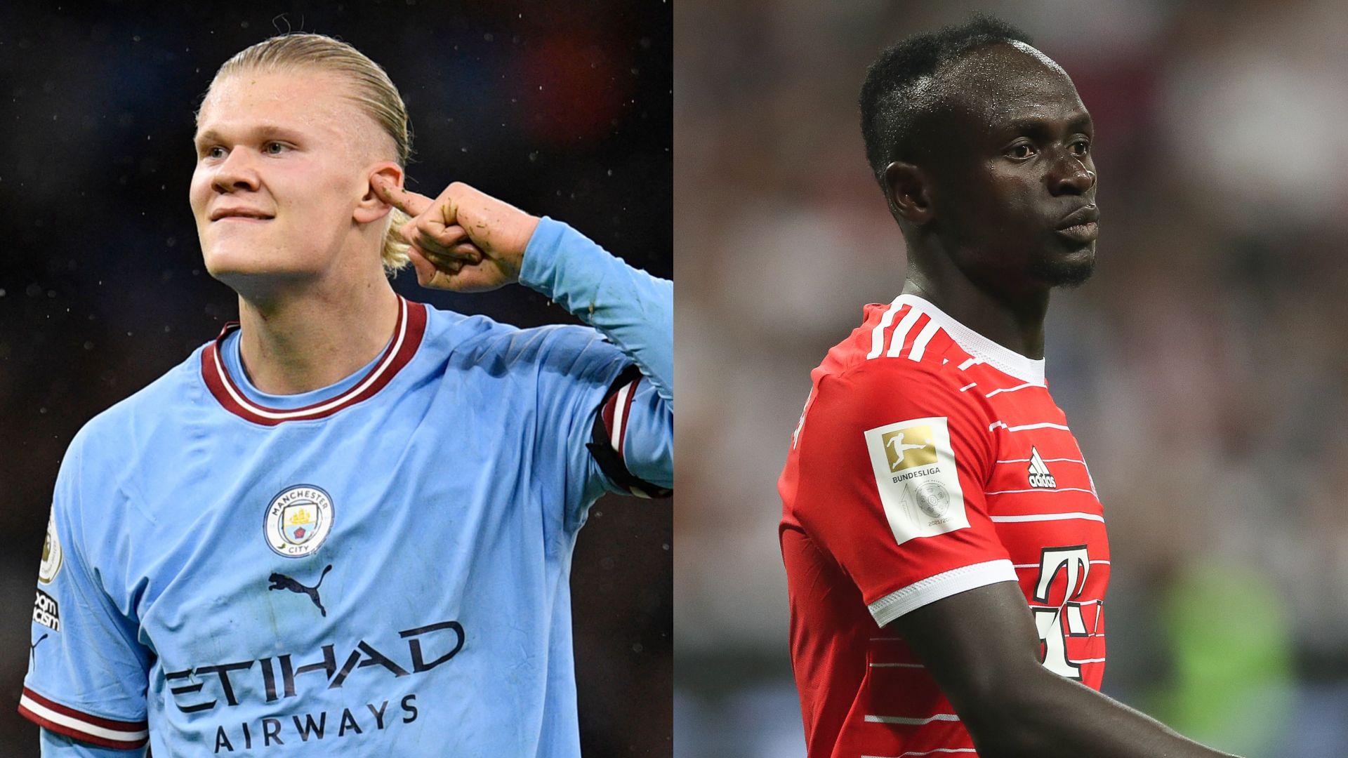 Manchester City Bayern Munich Haaland Mané Ligue des champions