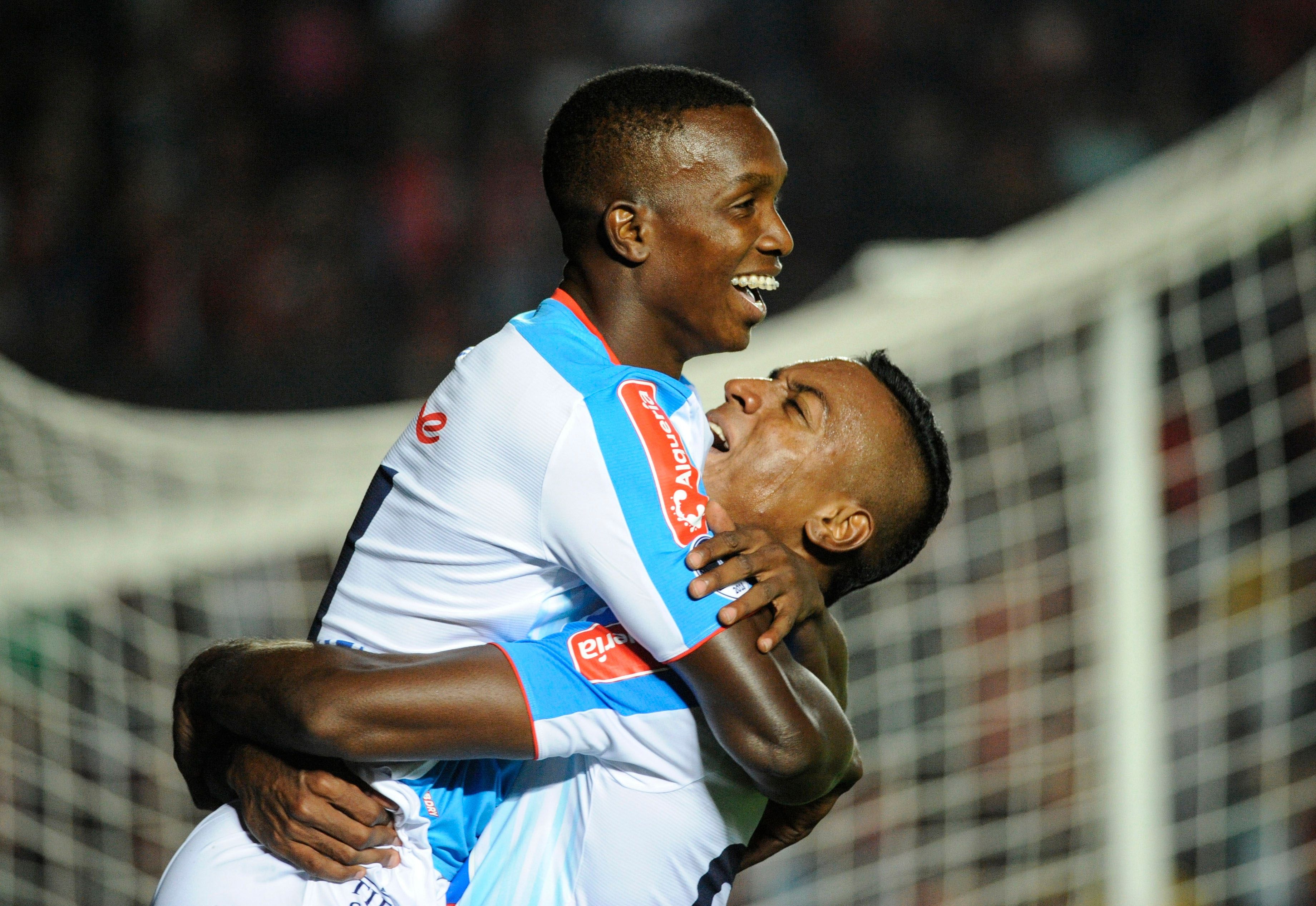 Moreno Junior de Barranquilla gol a Colón Copa Sudamericana