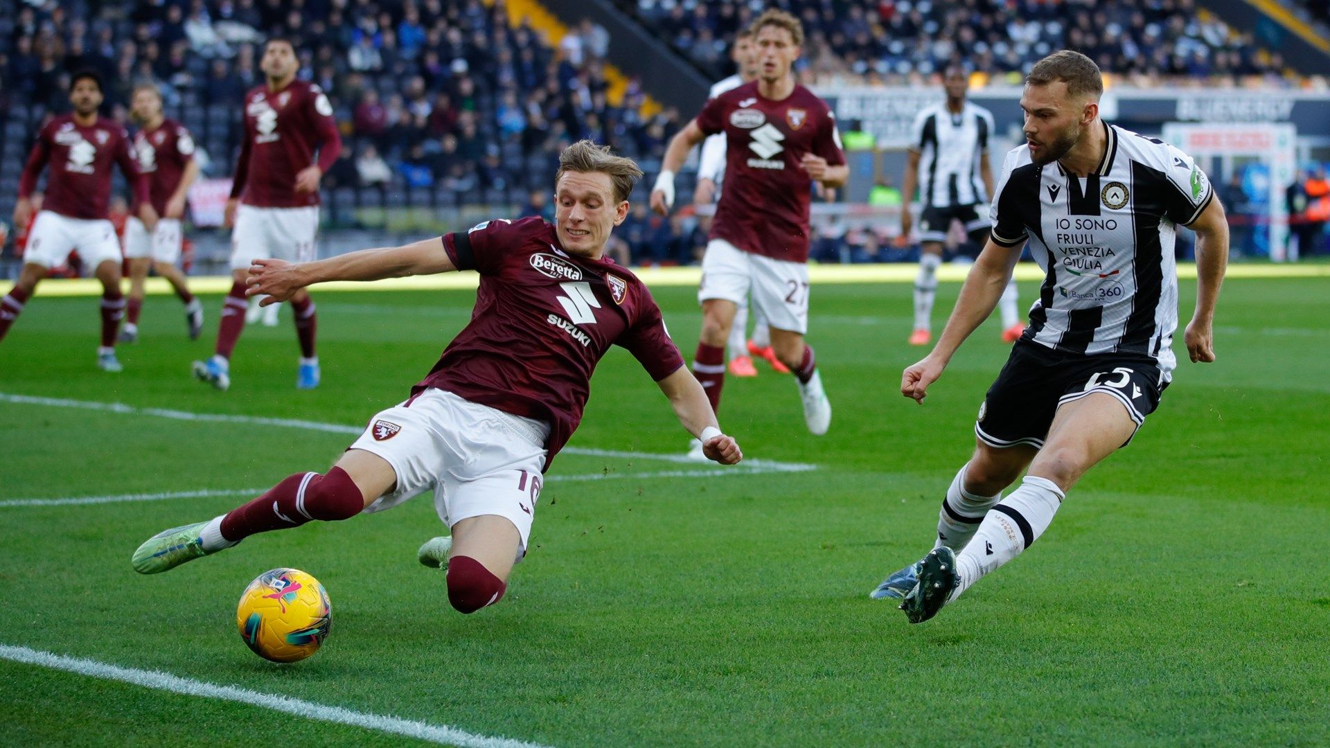 Pedersen Karlstrom Udinese Torino