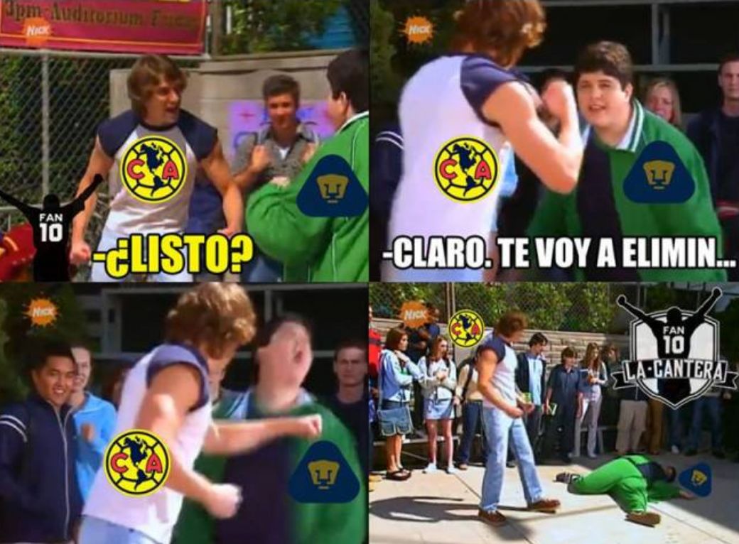 Memes América vs Pumas