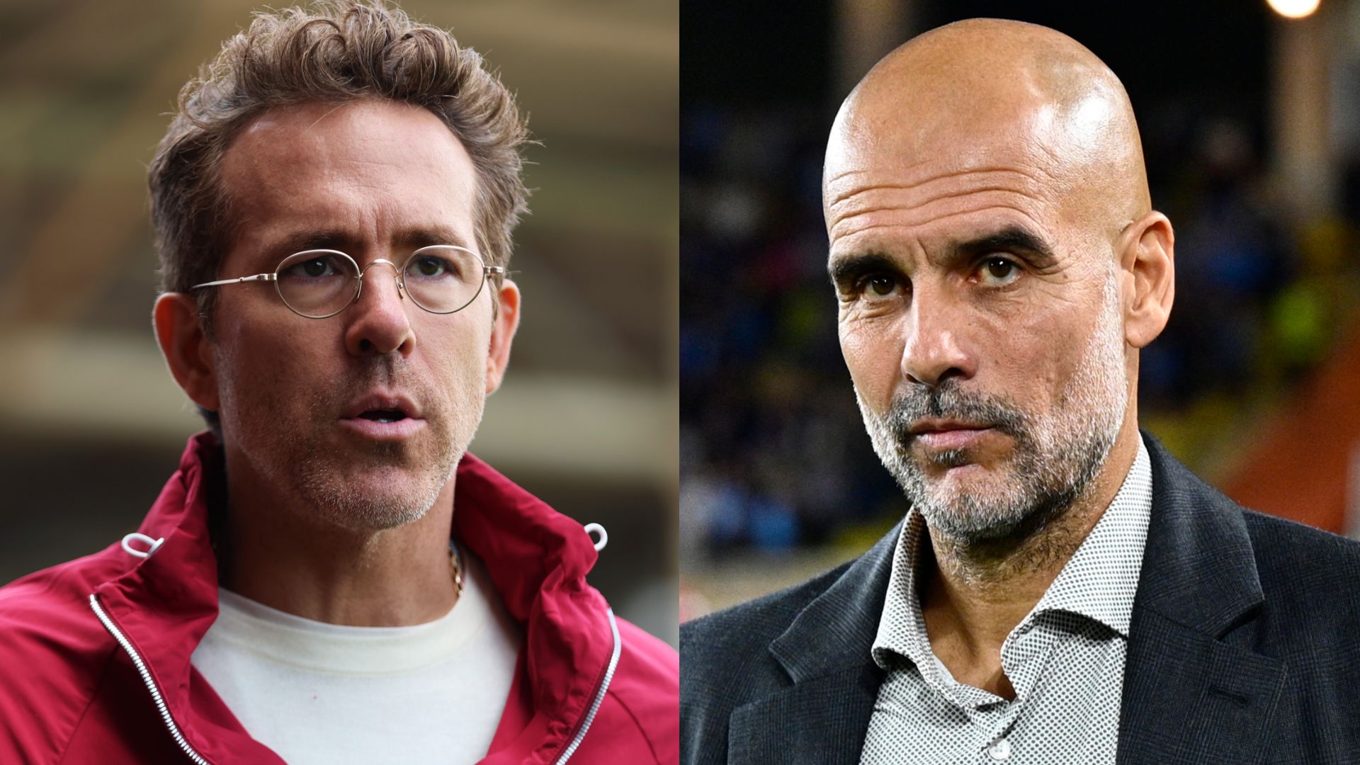 Ryan Reynolds Pep Guardiola