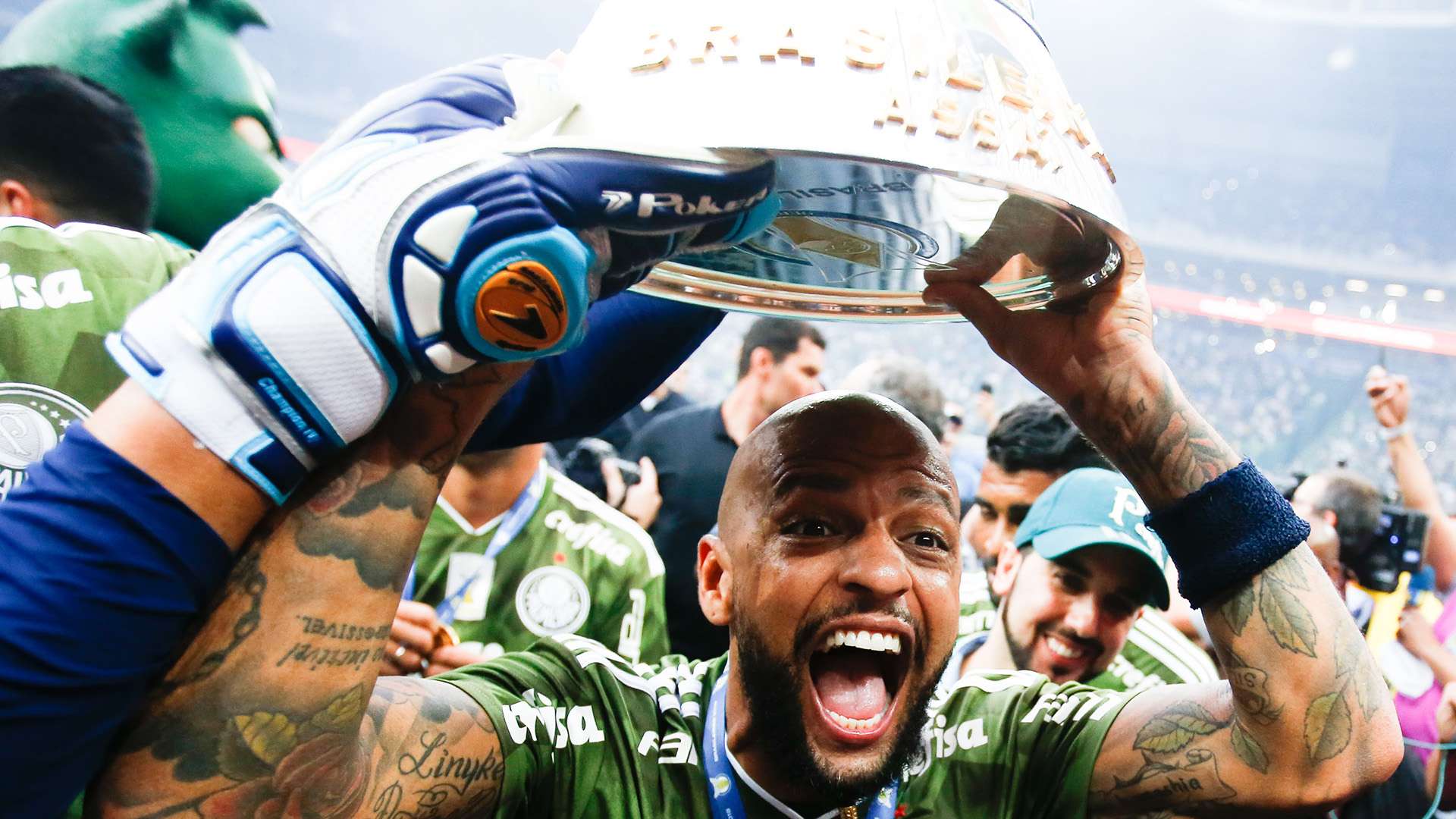 Felipe Melo Palmeiras campeão Brasileirão Série A 02122018