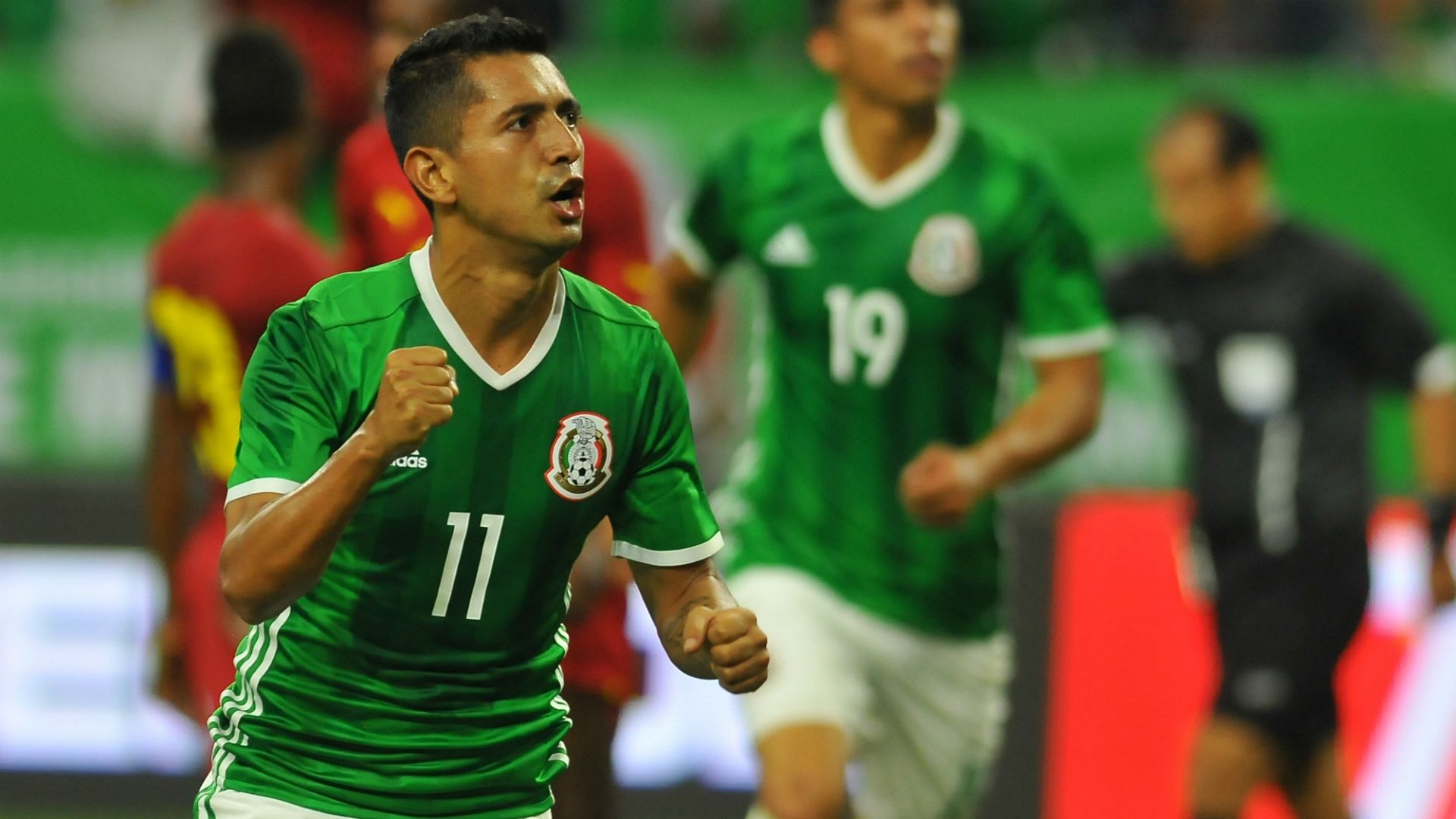 Elías Hernández México - Ghana Copa Oro 2017