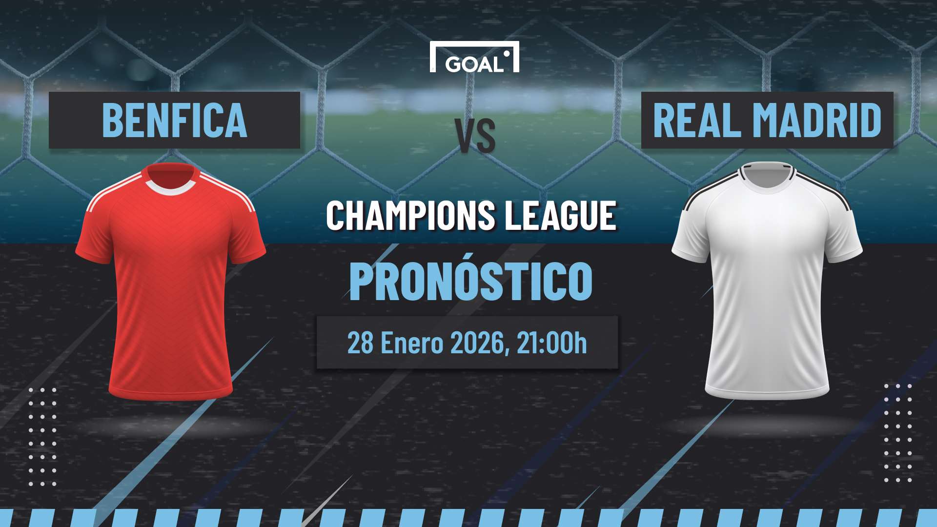 Benfica vs Real Madrid Pronóstico y Apuestas Champions League | 28/01/26