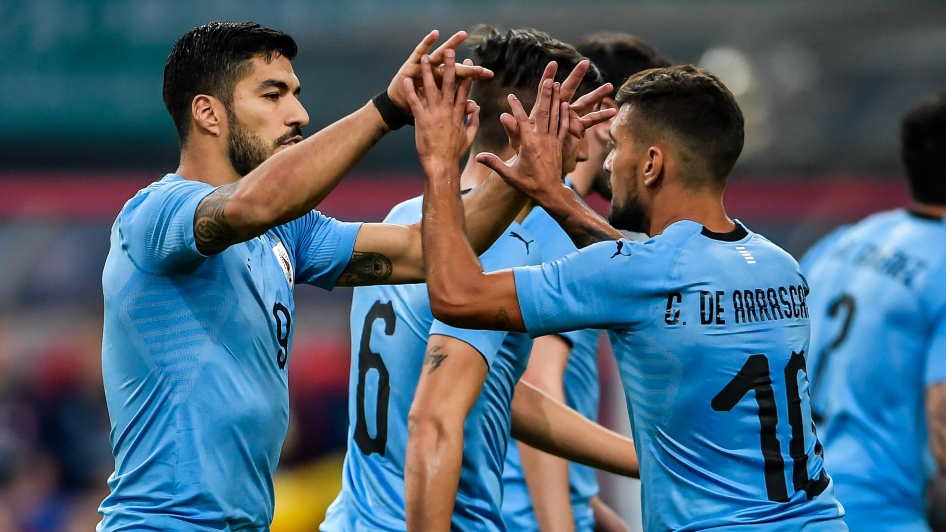 Luis Suárez Arrascaeta Uruguai