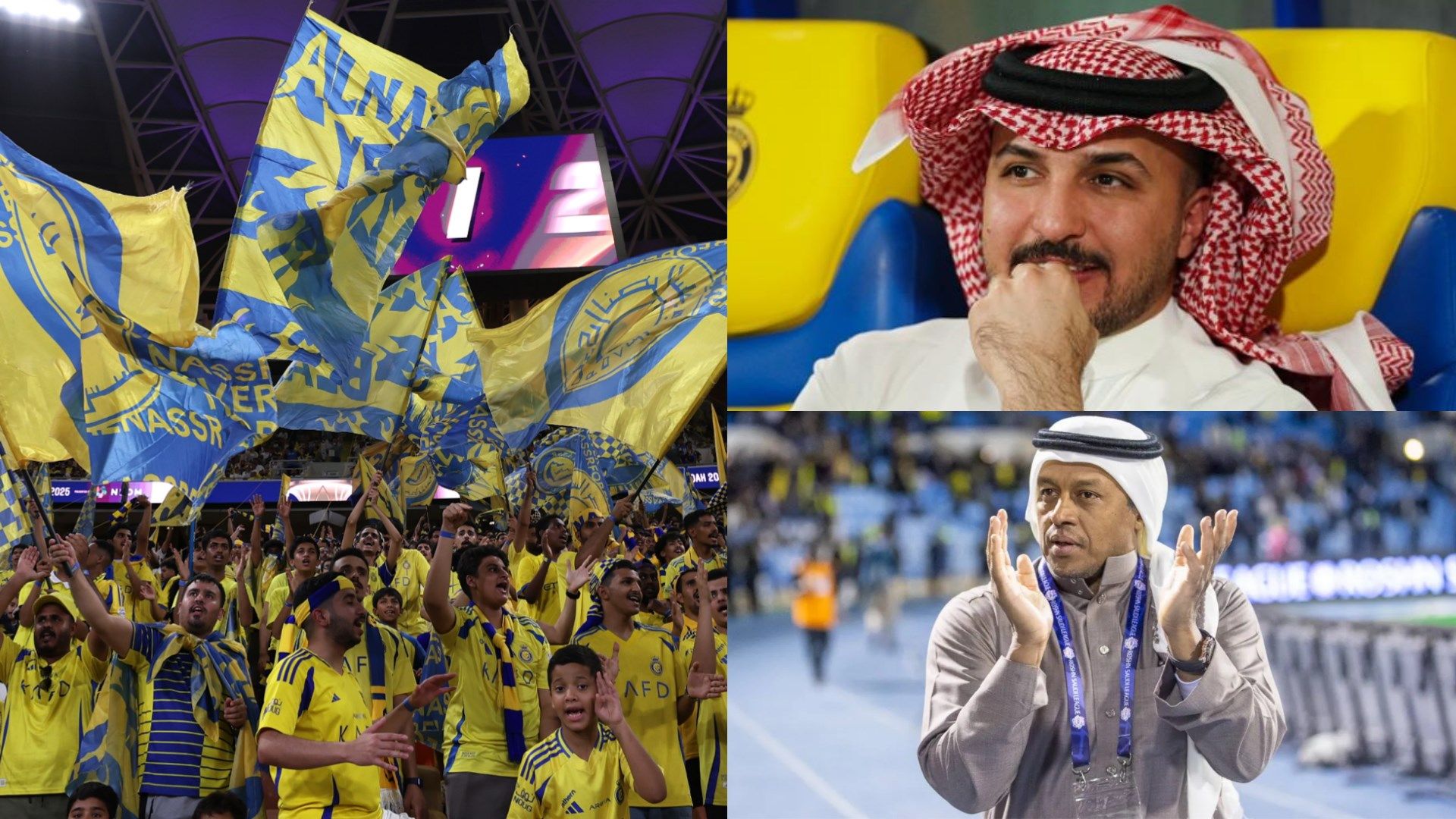 Majed Al Jamaan Al Nassr Fans Ibrahim Almuhaideb