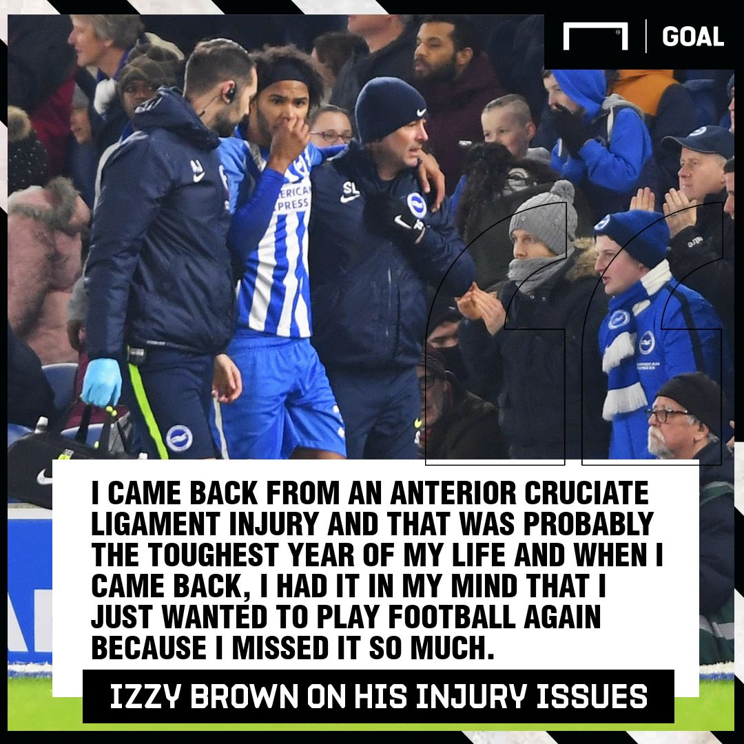 Izzy Brown quote GFX