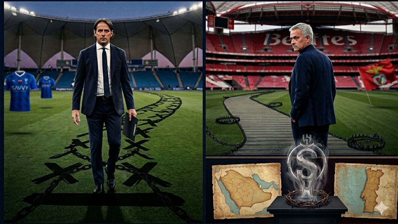 Simone Inzaghi Jose Mourinho GOAL ONLY