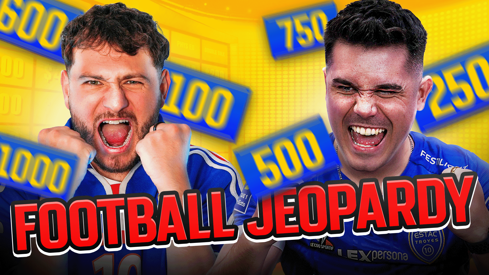 Pure chaos! Front Three play hilarious game of Football Jeopardy as Ali and Jules go head-to-head | Goal.com UK
