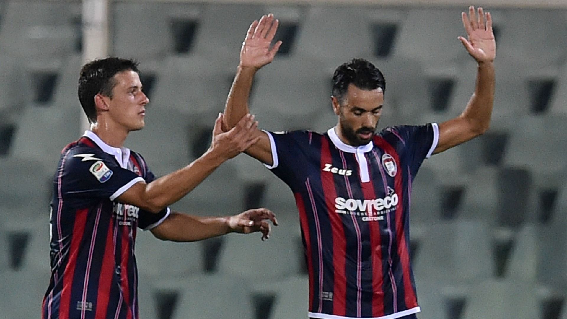 Raffaele Palladino Crotone Genoa Serie A Italy 280816