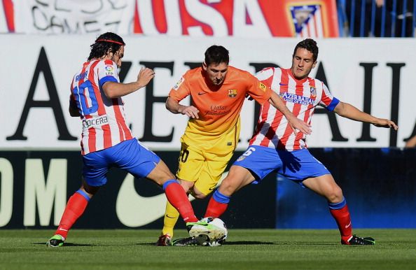 Messi, Atletico Madrid