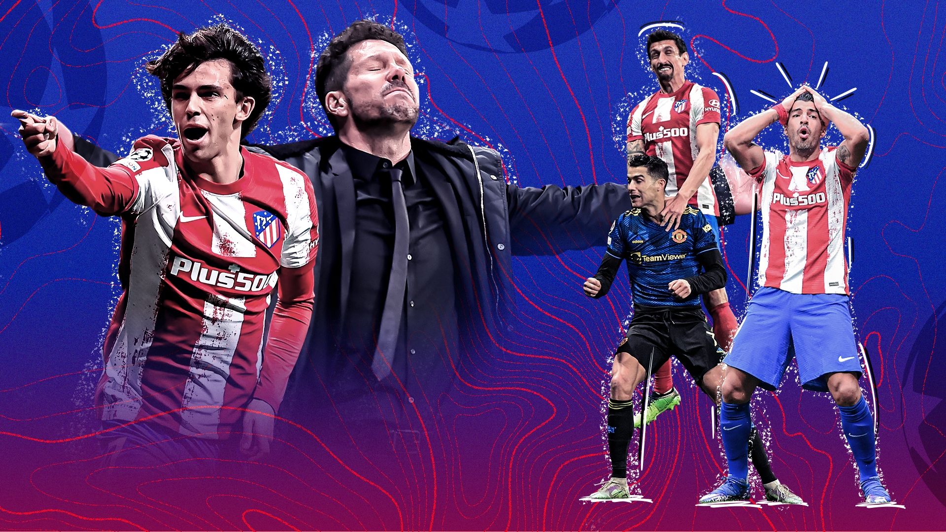 Atletico Madrid Champions League GFX