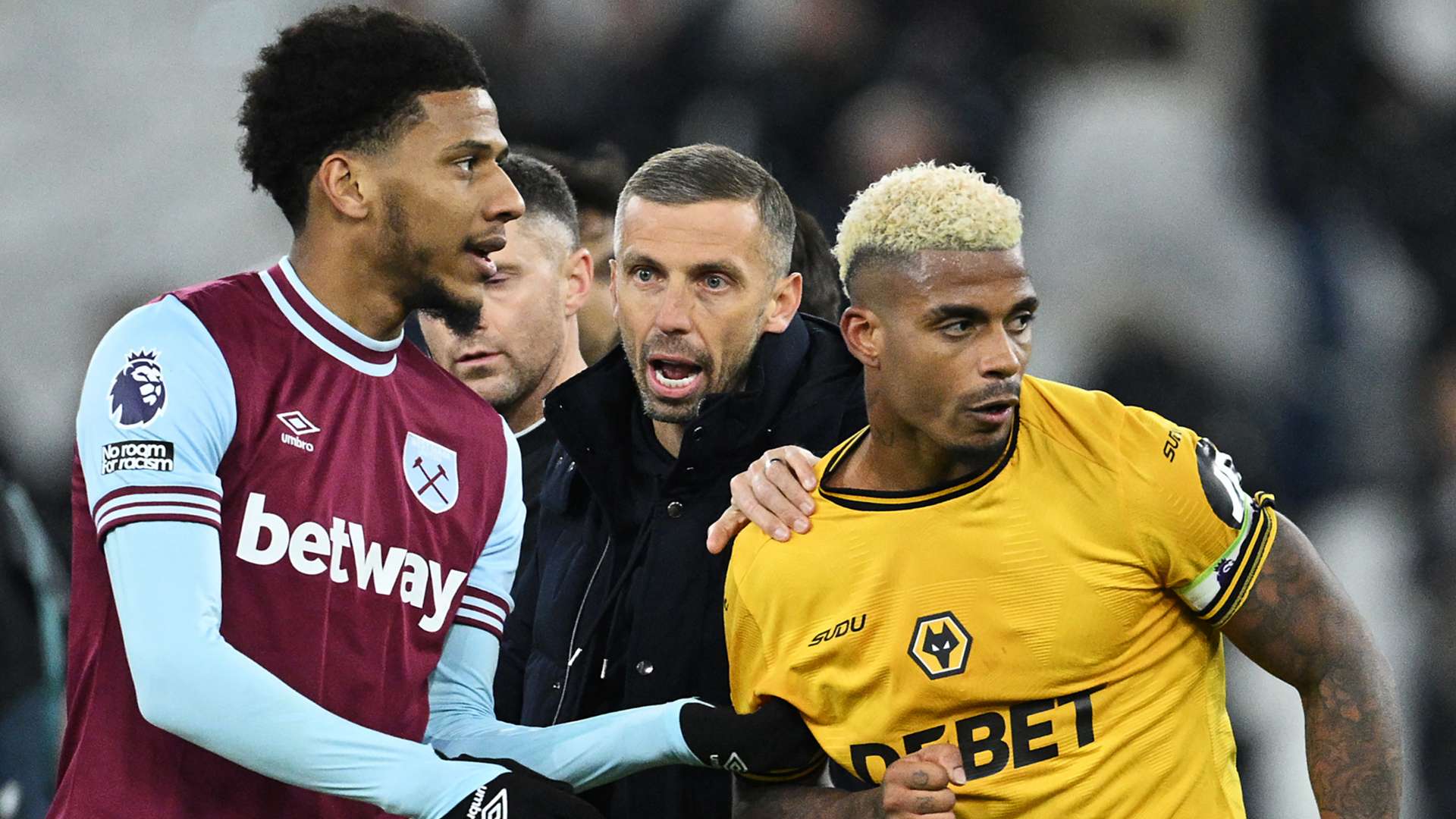 Gary O'Neil Mario Lemina Wolves West Ham 2024-25