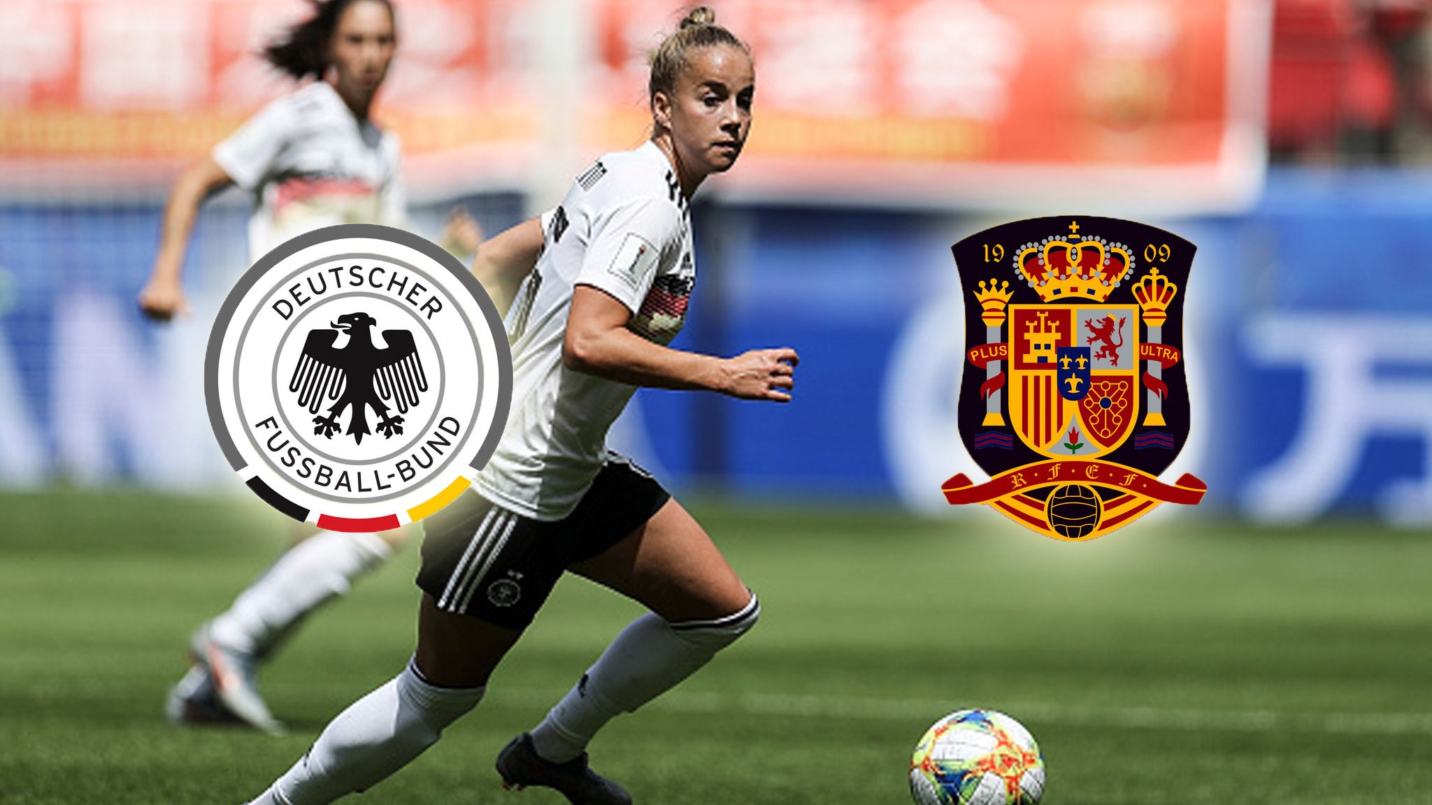 GFX Germany Spain Women's World Cup