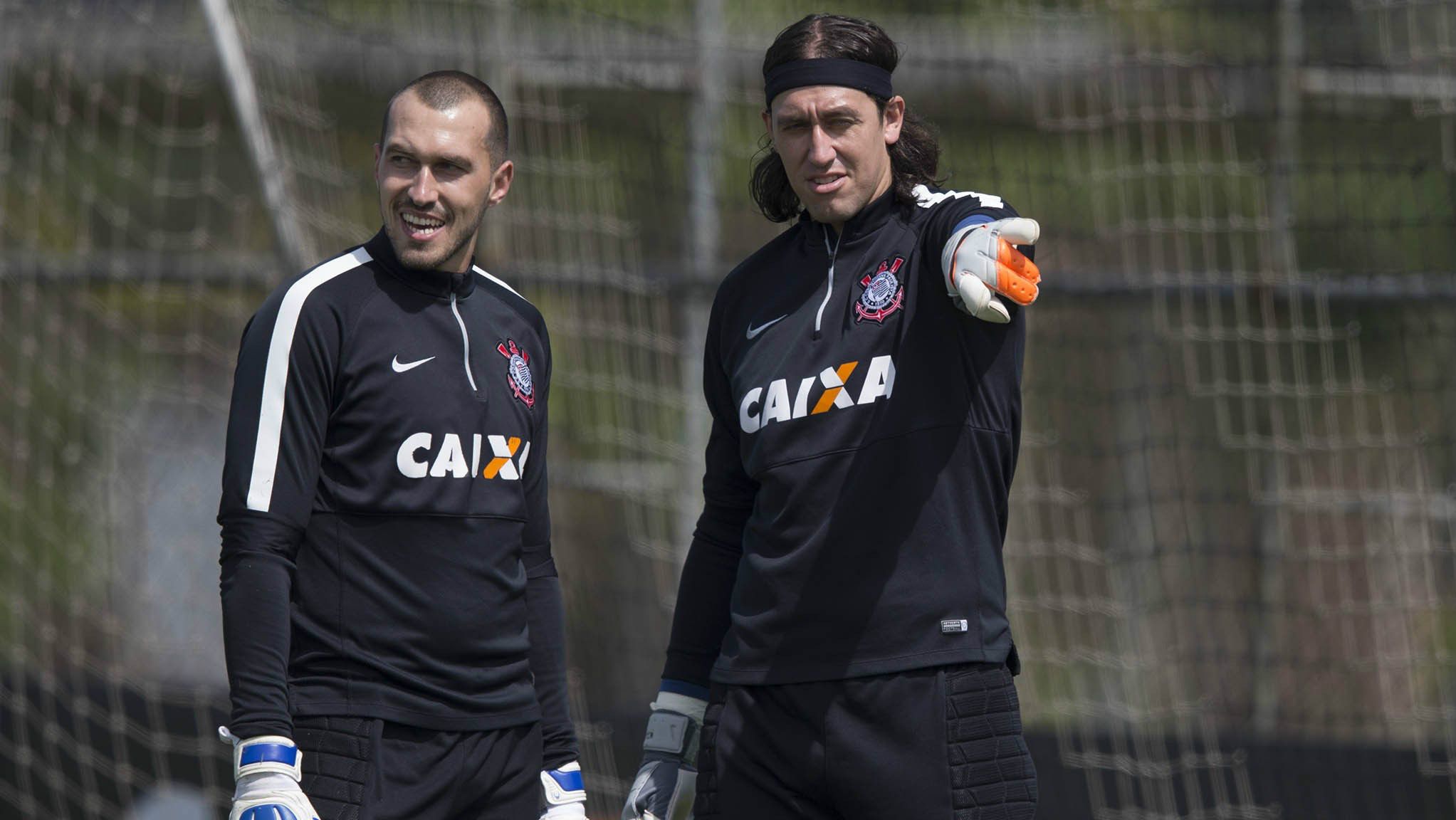 Cássio e Walter Corinthians