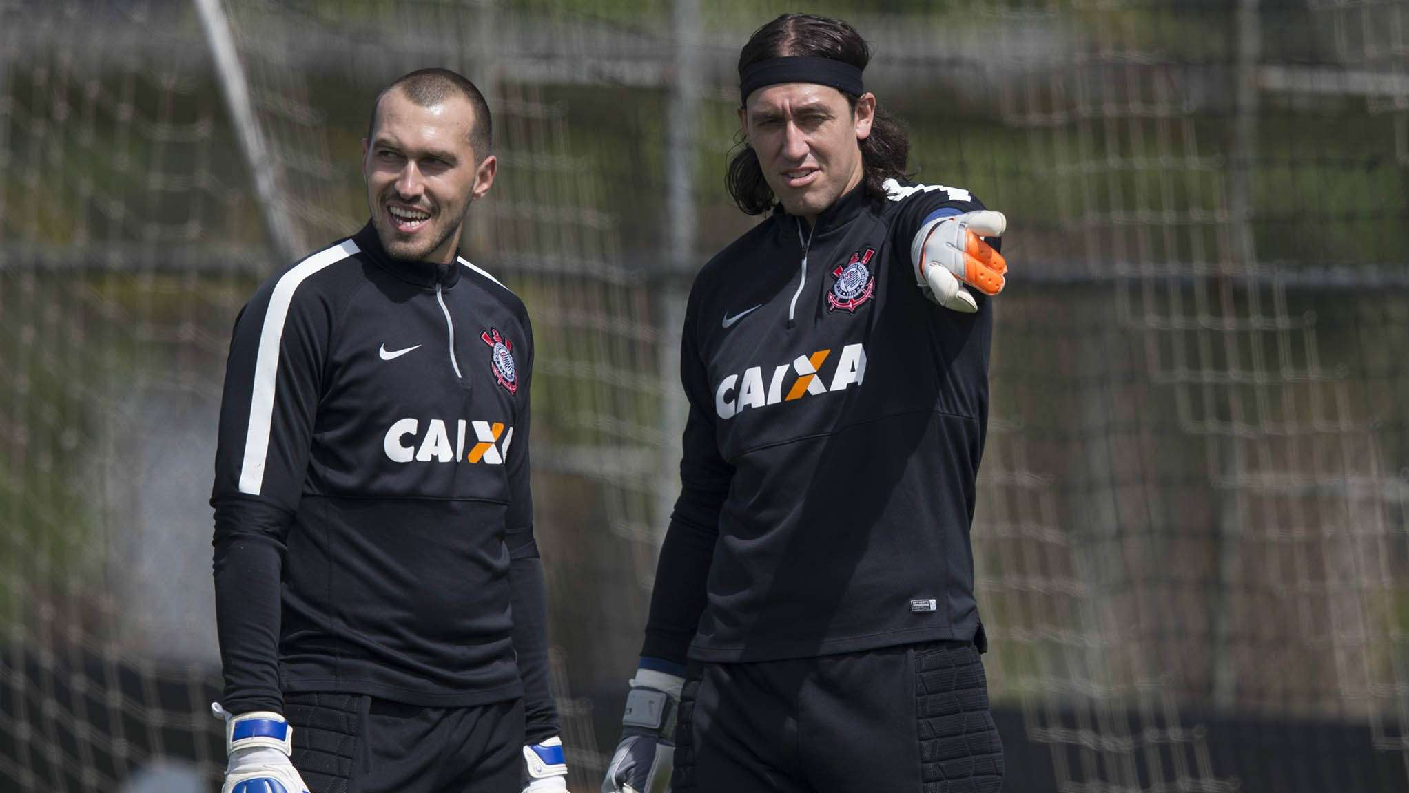 Cássio e Walter Corinthians