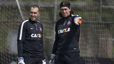 Cássio e Walter Corinthians
