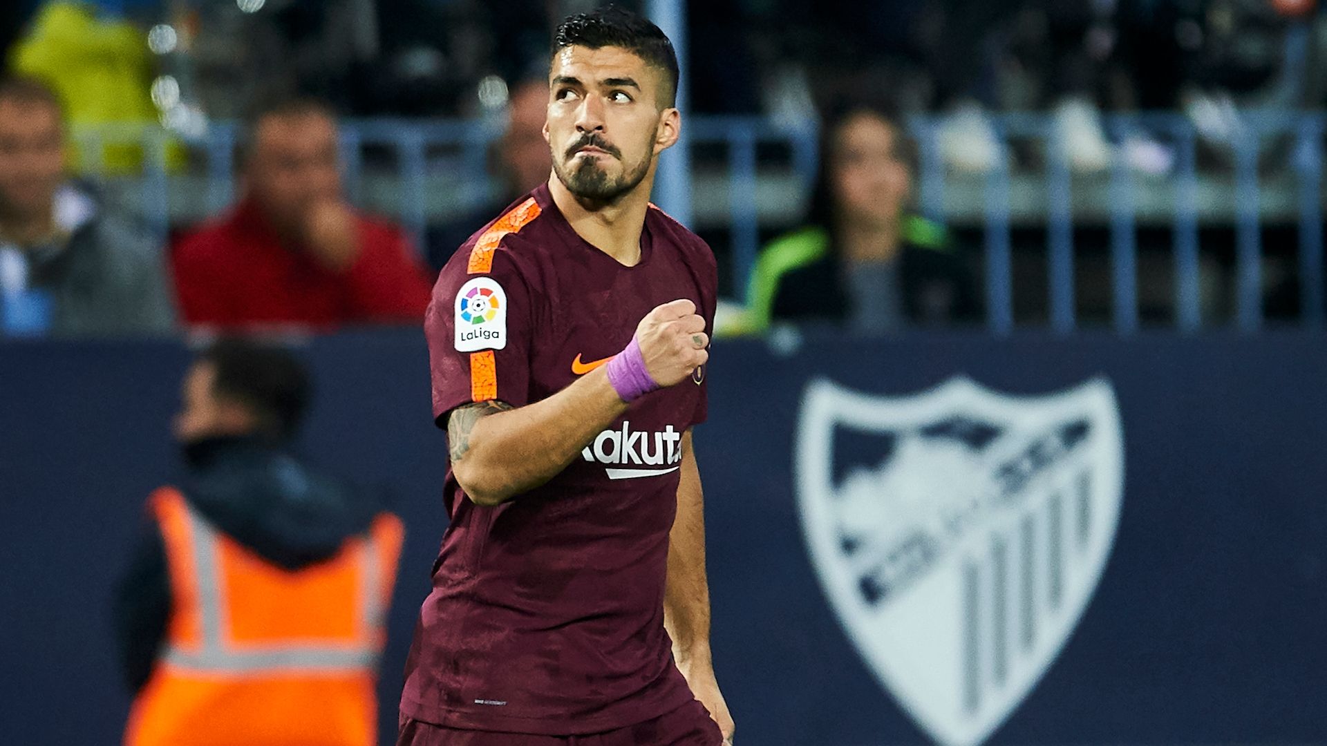 Luis Suárez Malaga Barcelona LaLiga