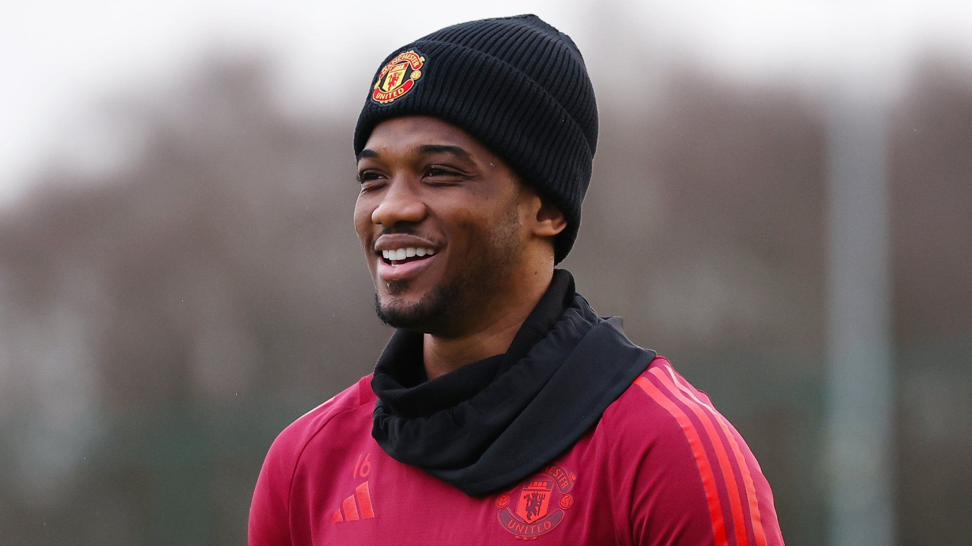 Amad Diallo Manchester United training 2023-24