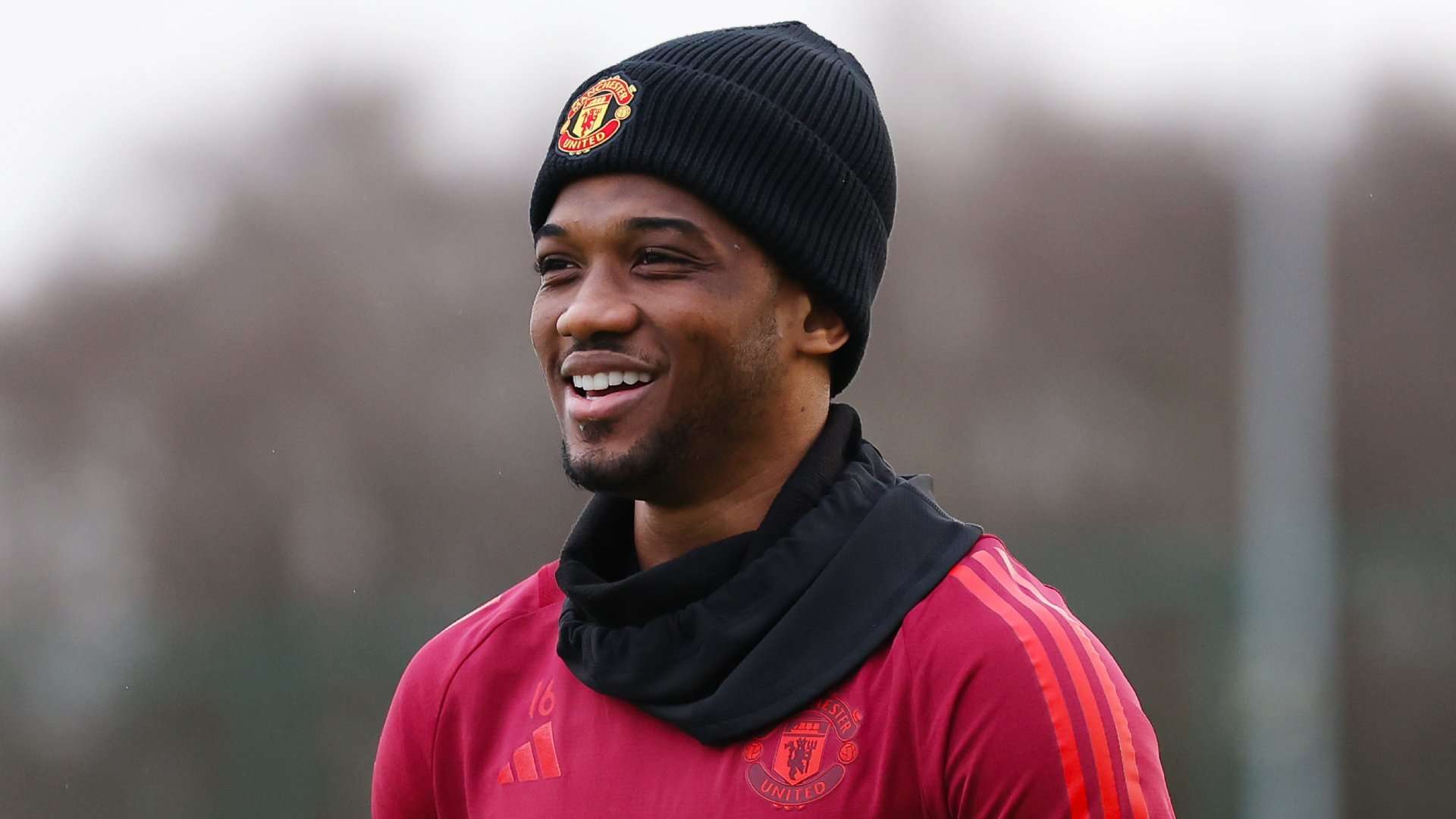 Amad Diallo Manchester United training 2023-24