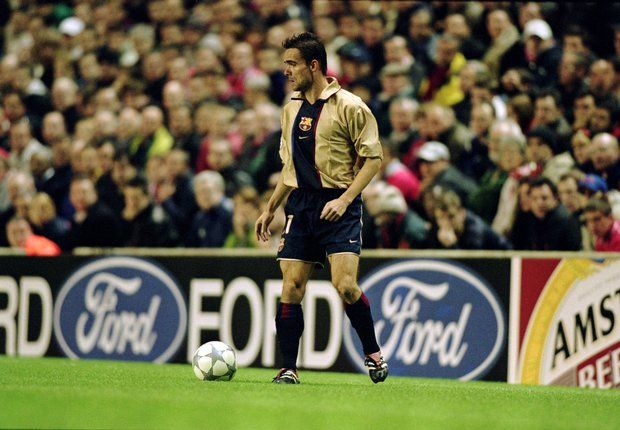 Marc Overmars Barcelona 2001