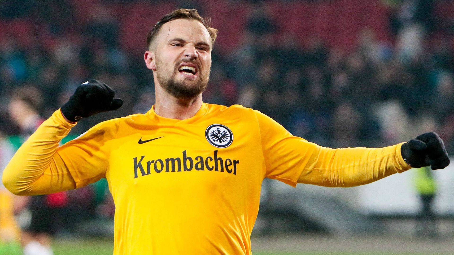 GERMANY ONLY: HARIS SEFEROVIC EINTRACHT FRANKFURT GERMAN CUP DFB POKAL 08022017