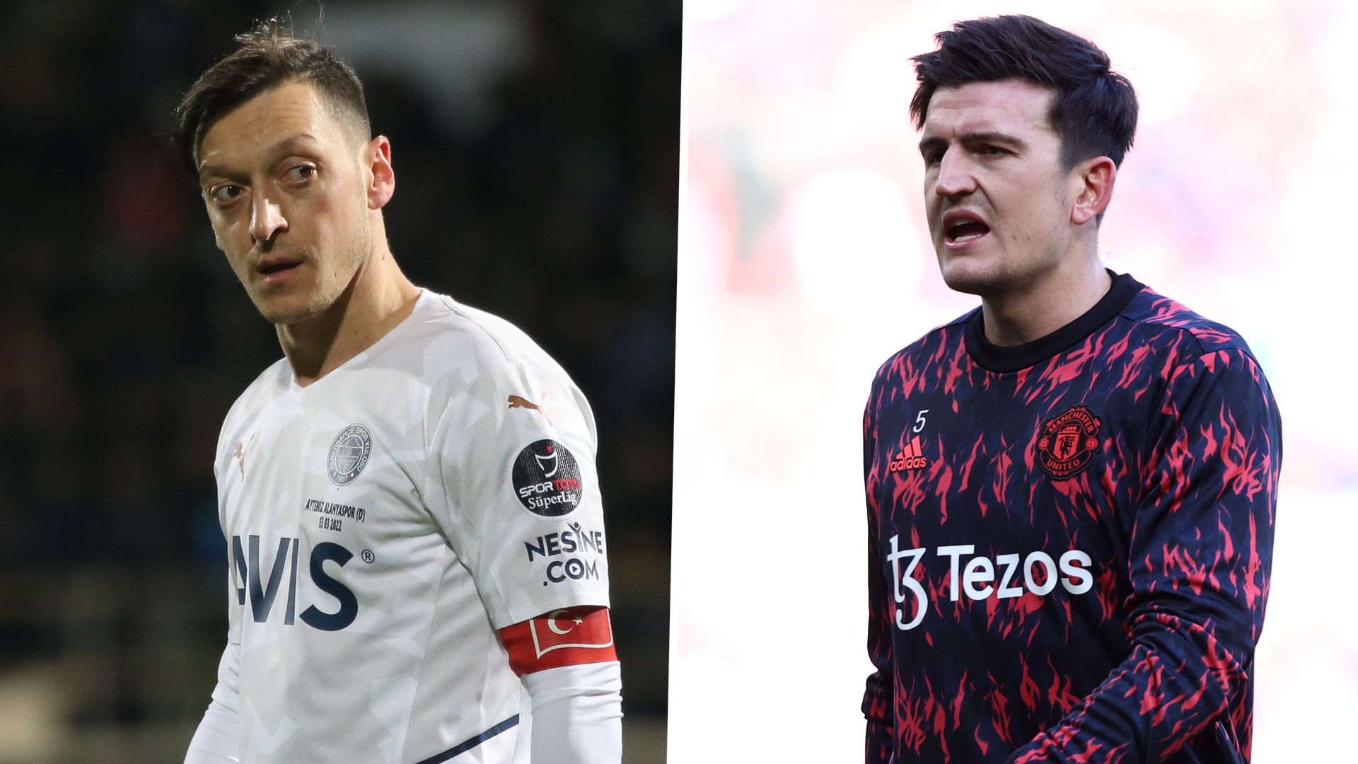 Mesut Özil & Harry Maguire