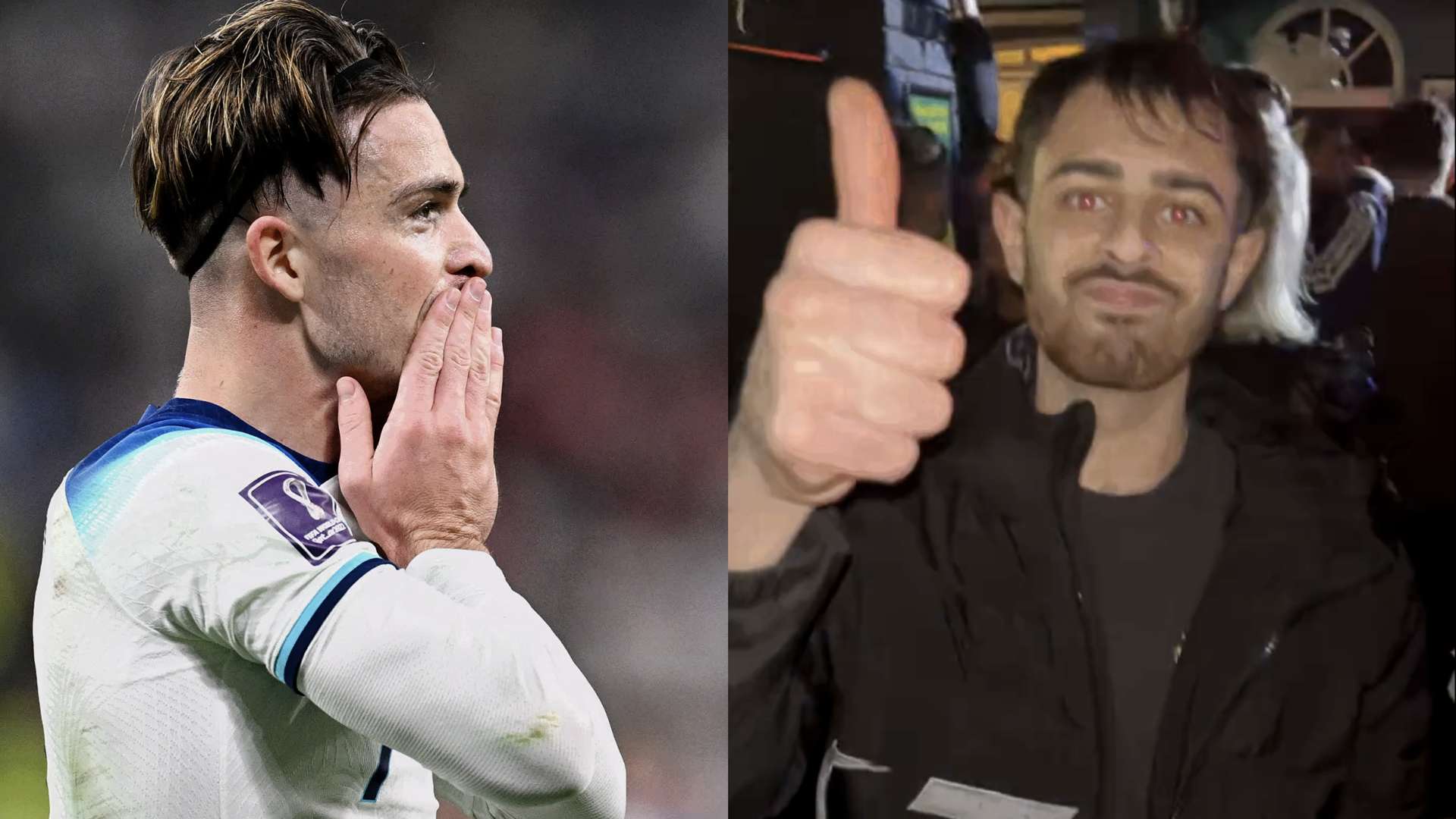 Jack Grealish Bernardo Silva lookalike