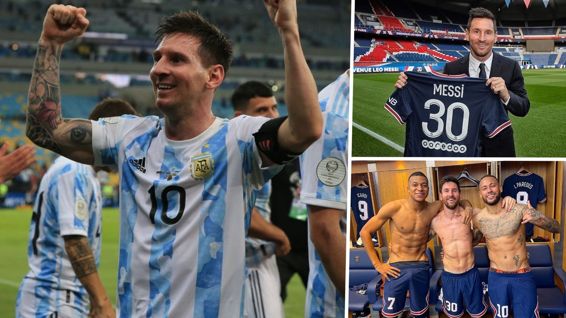 La faceta de Messi como CM de sus redes