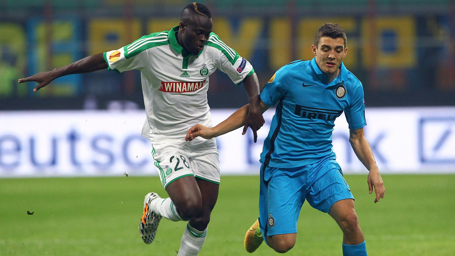 Mateo Kovacic Ismael Diomande Inter Saint Etienne