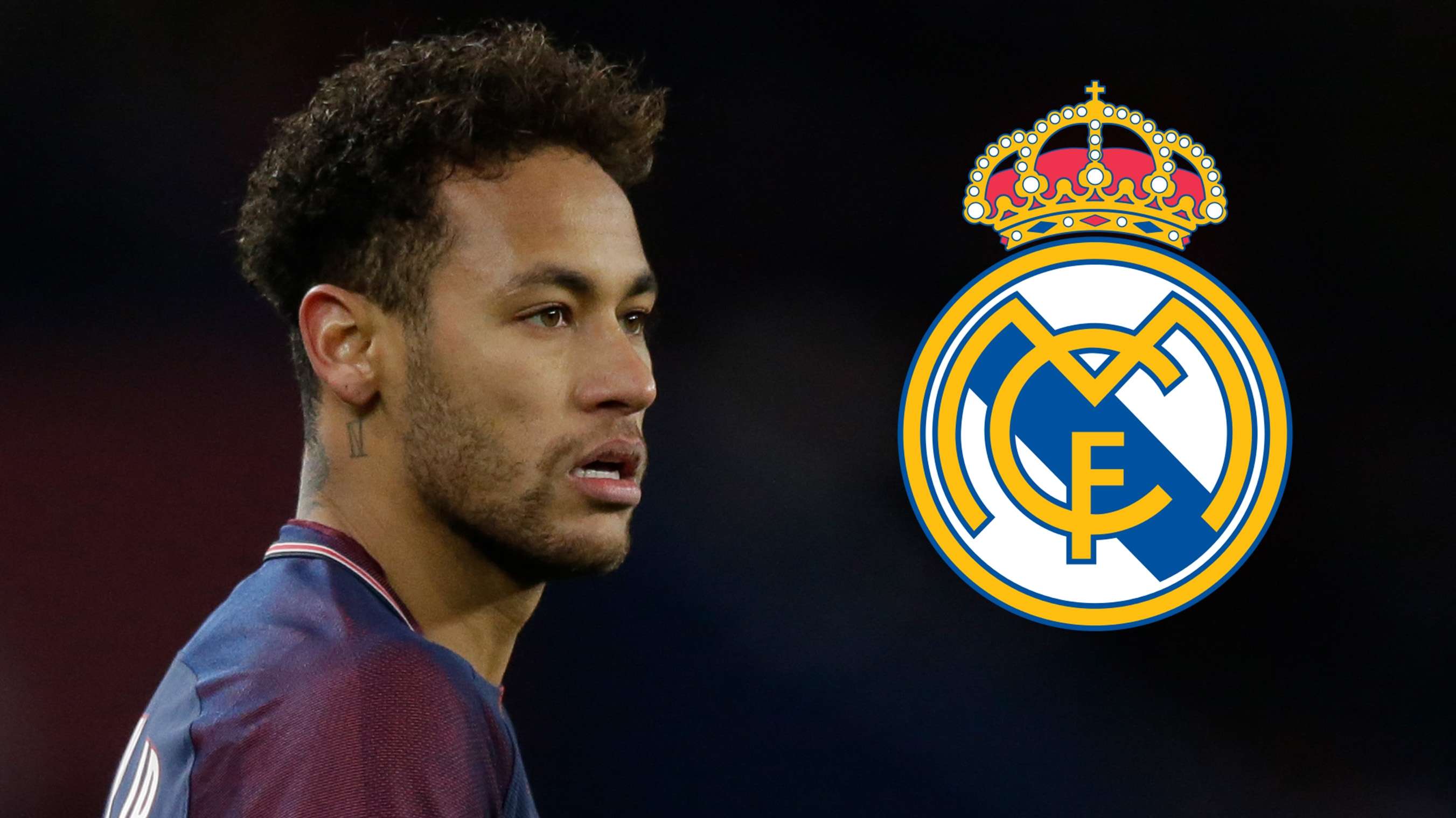 Neymar PSG Real Madrid 2017-18