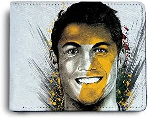 شوب مانترا محفظة جلد صناعي تحمل تصميم كريستيانو رونالدو