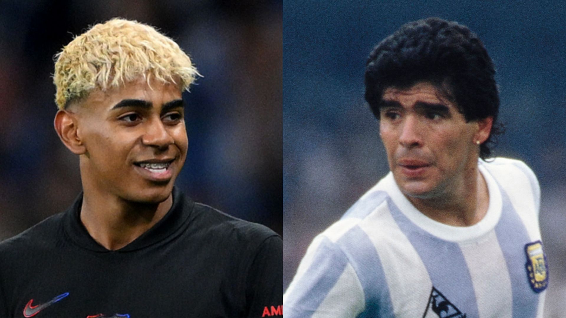 GFX Lamine Yamal Diego Maradona