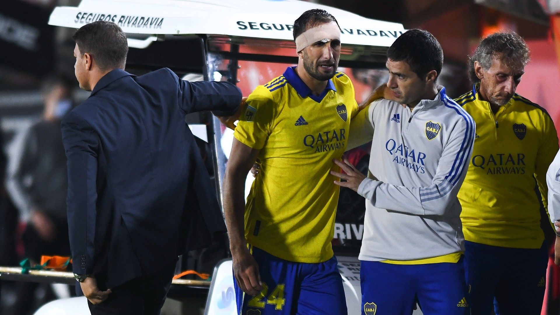 Carlos Izquierdoz Estudiantes Boca Copa Liga Profesional 13032022