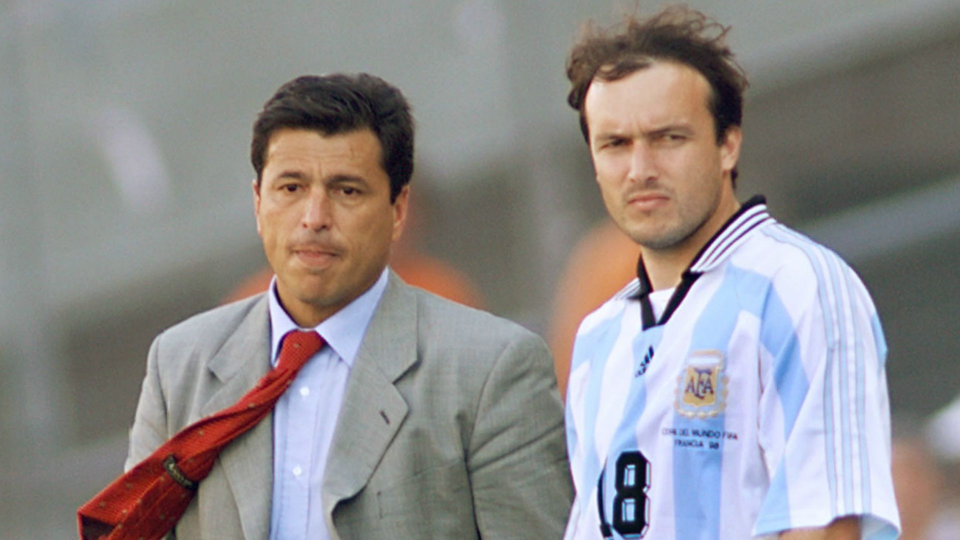 Daniel Passarella Abel Balbo Argentina 1998