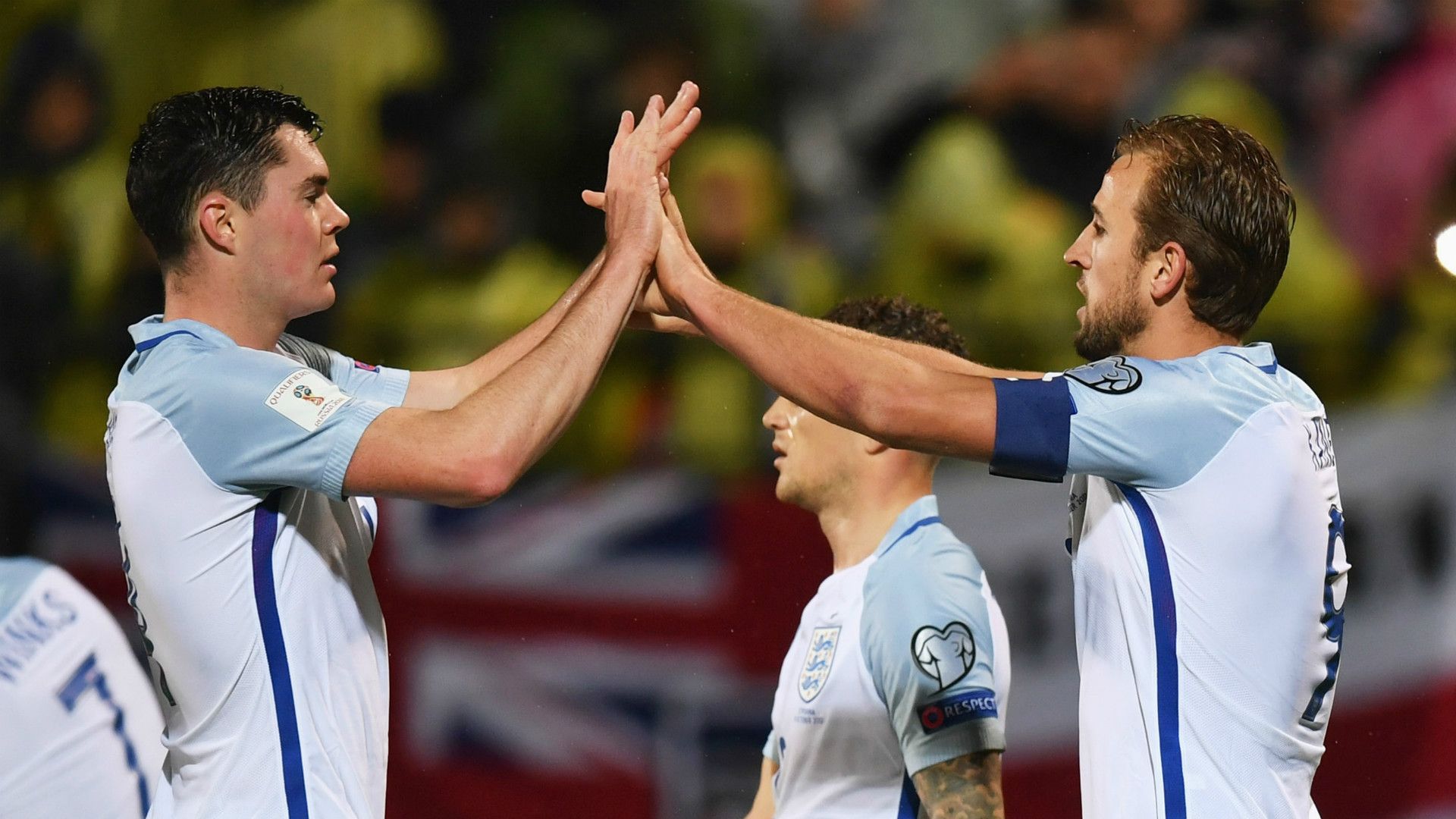 Harry Maguire Harry Kane England 08102017