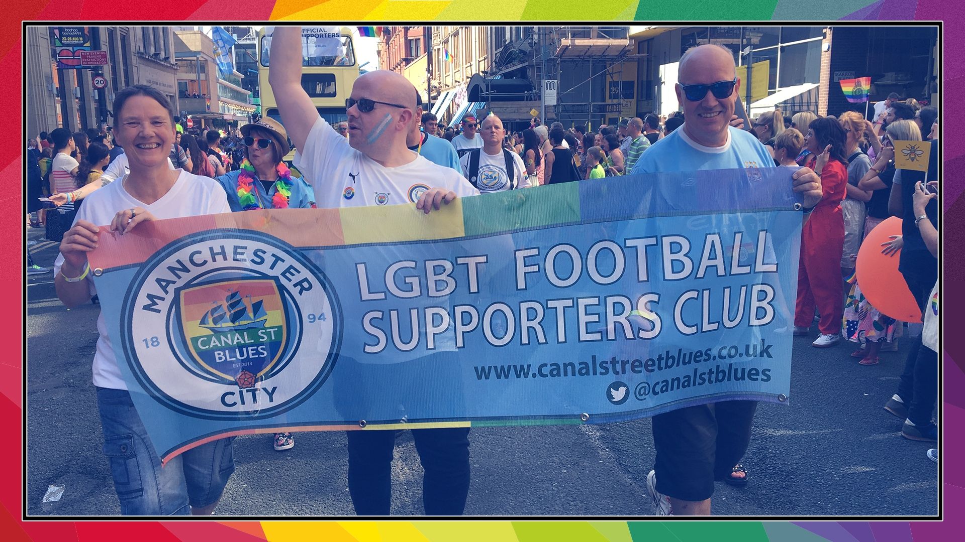 Man City LGBT Canal Street Blues