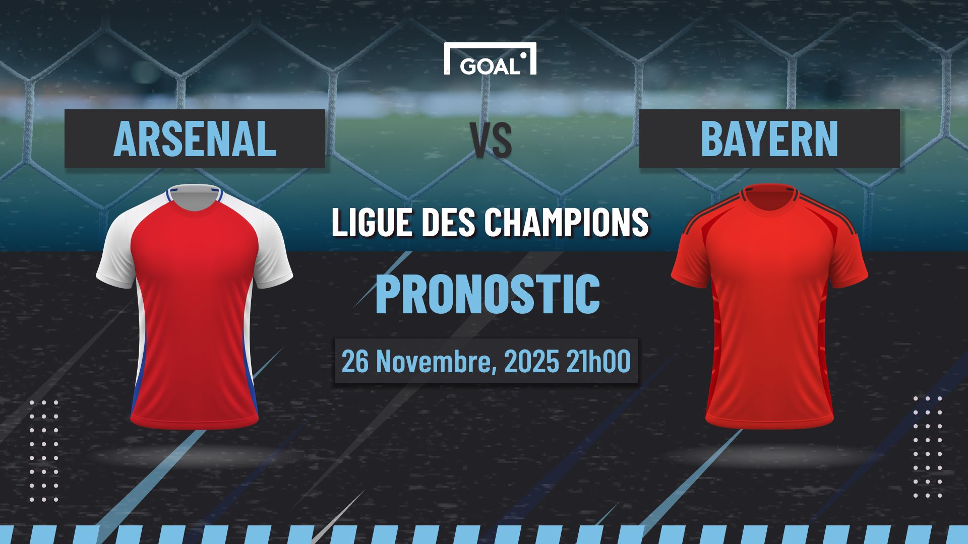 Pronostic Arsenal vs Bayern Munich