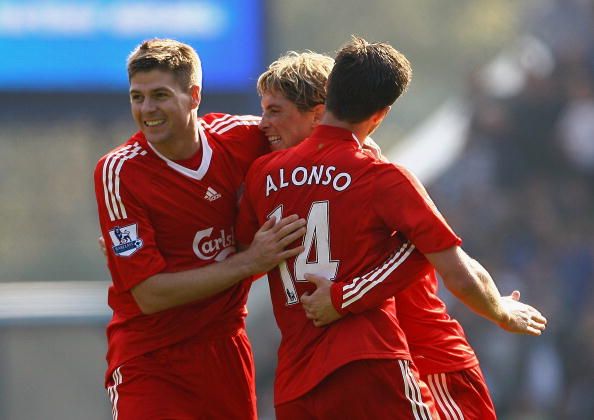 Steven Gerrard - Xabi alonso - Fernando Torres