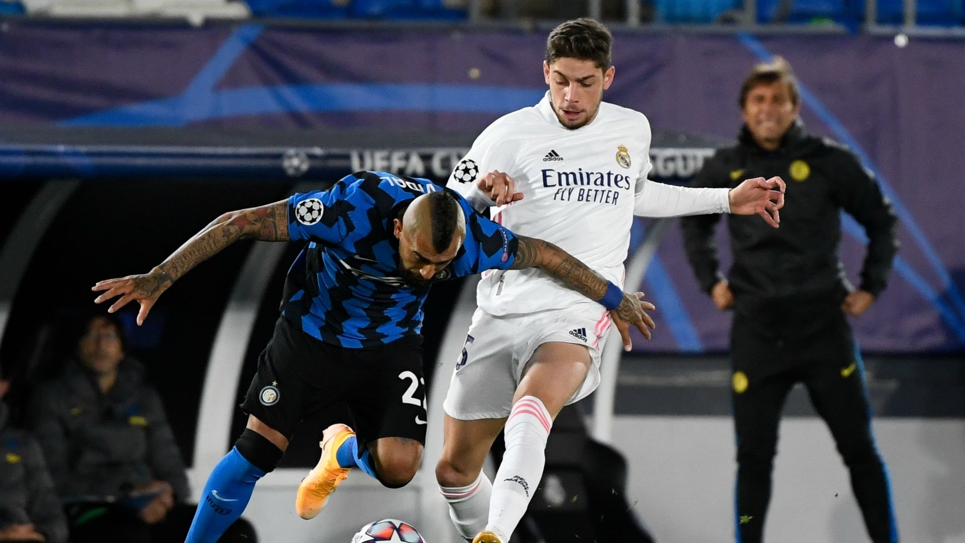 Arturo Vidal- Federico Valverde Real Madrid Inter