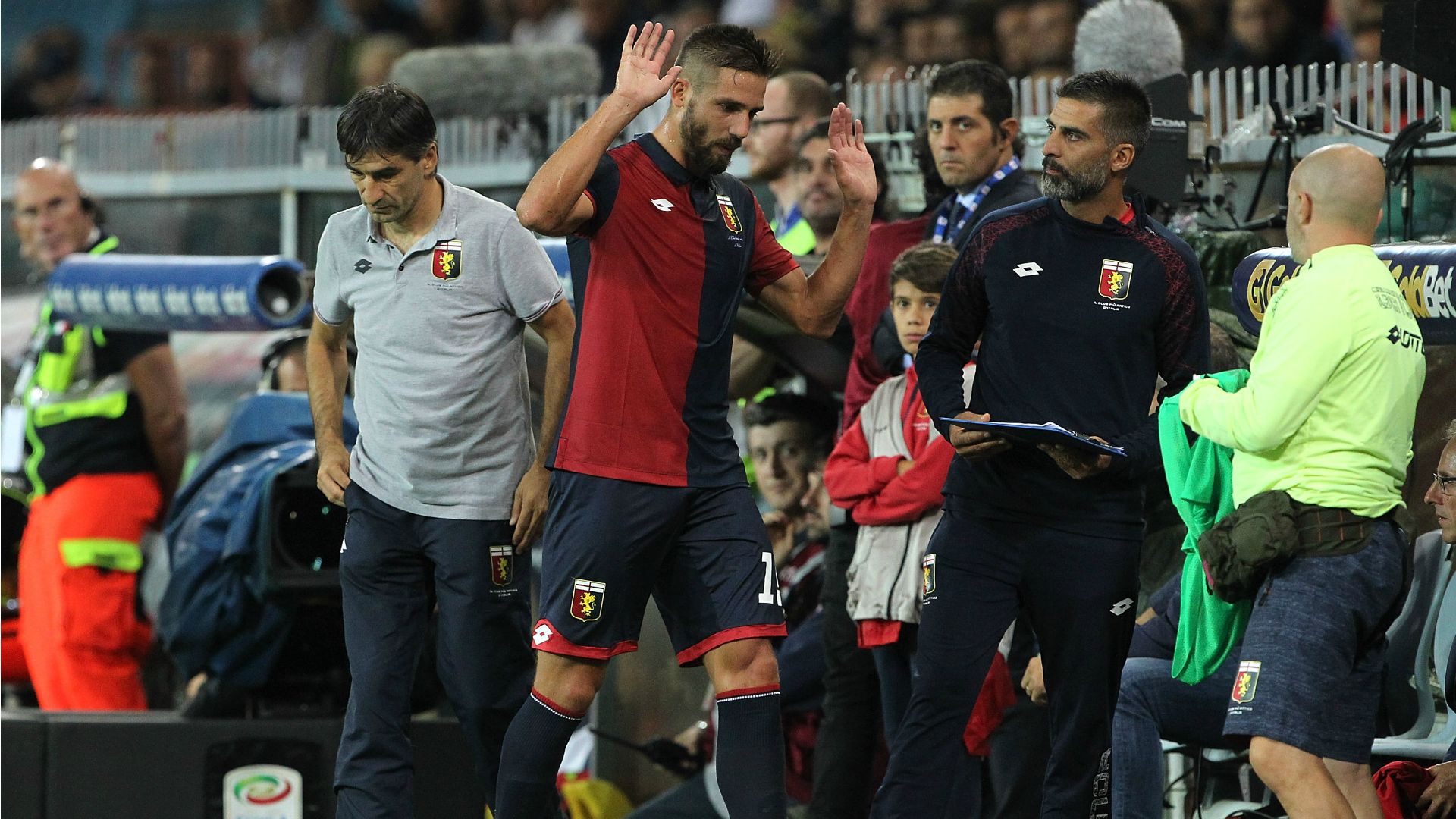 Leonardo Pavoletti Genoa Napoli Serie A 21092016