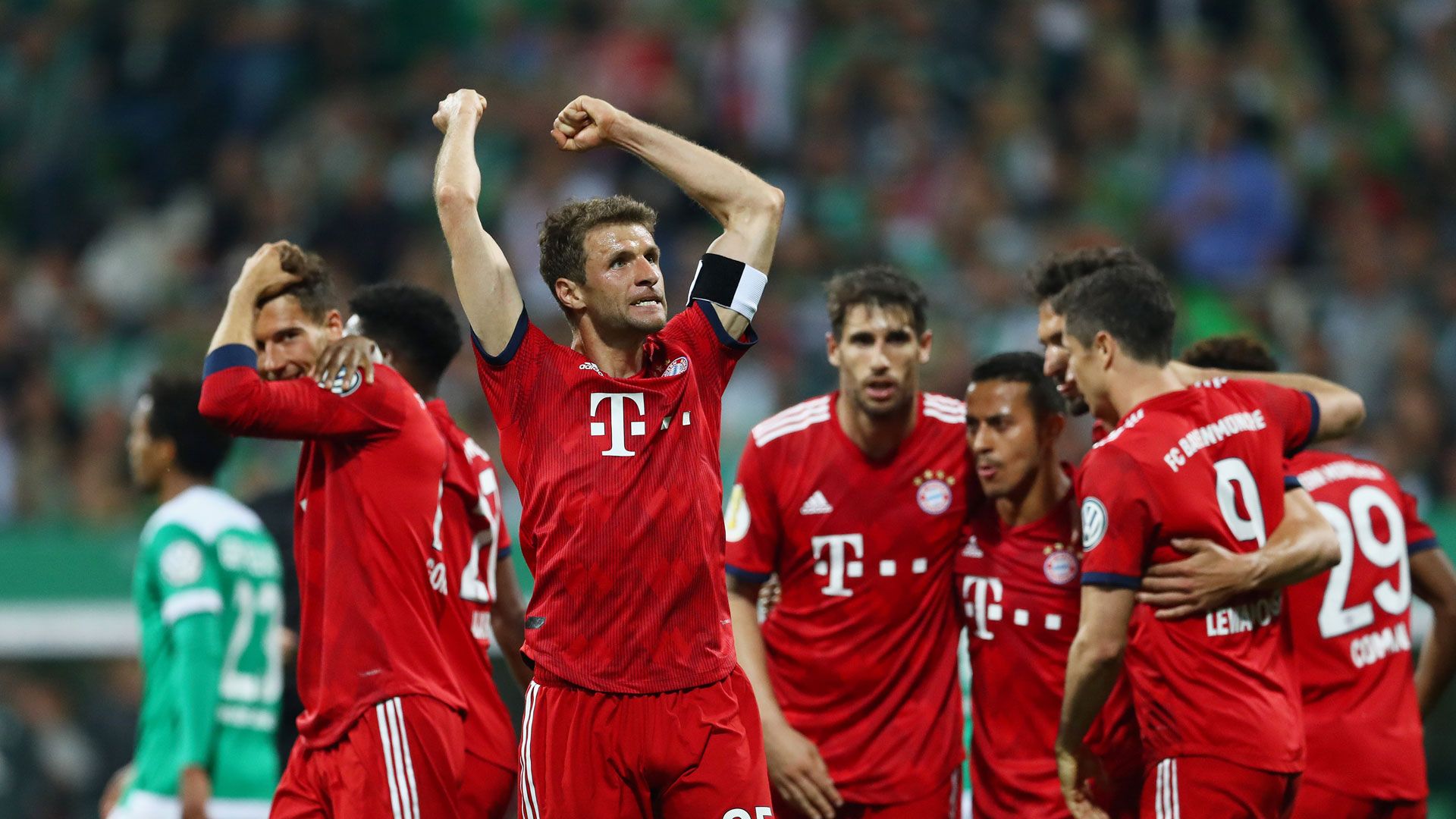 Thomas Müller Werder Bremen FC Bayern München DFB-Pokal 24042019