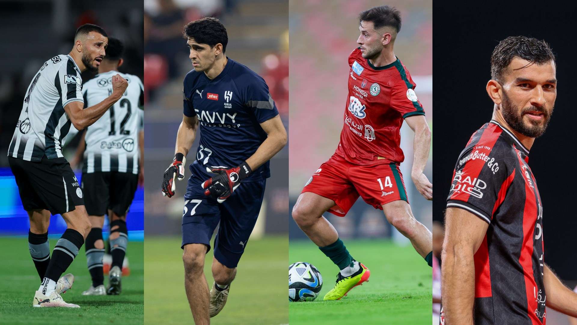 Amir Sayoud Alvaro Medran Romain Saiss Yassine Bounou