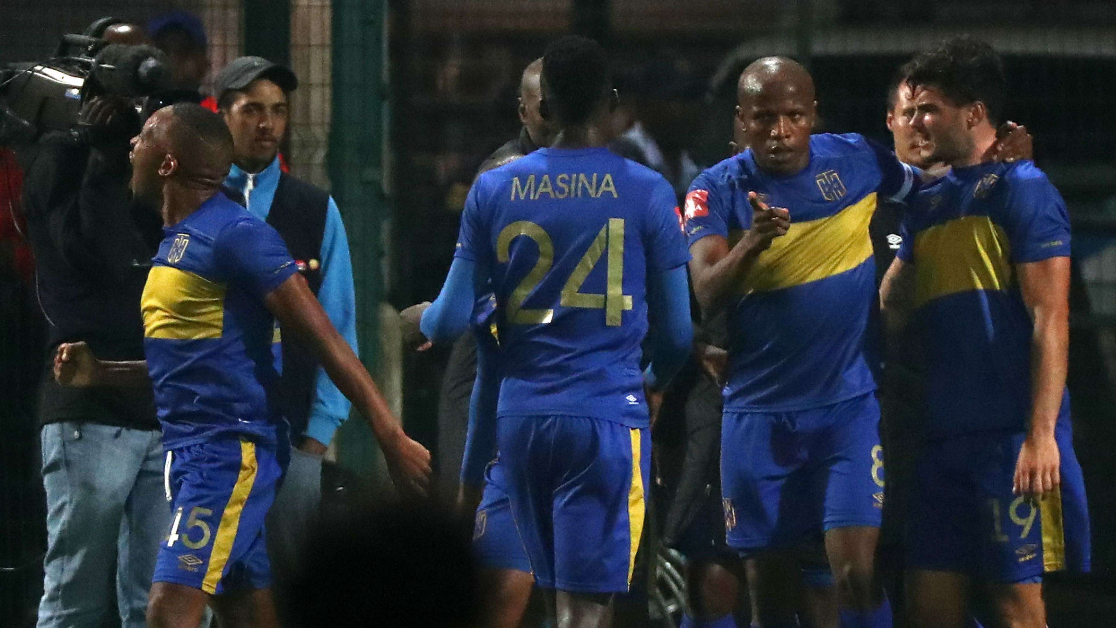Cape Town City players