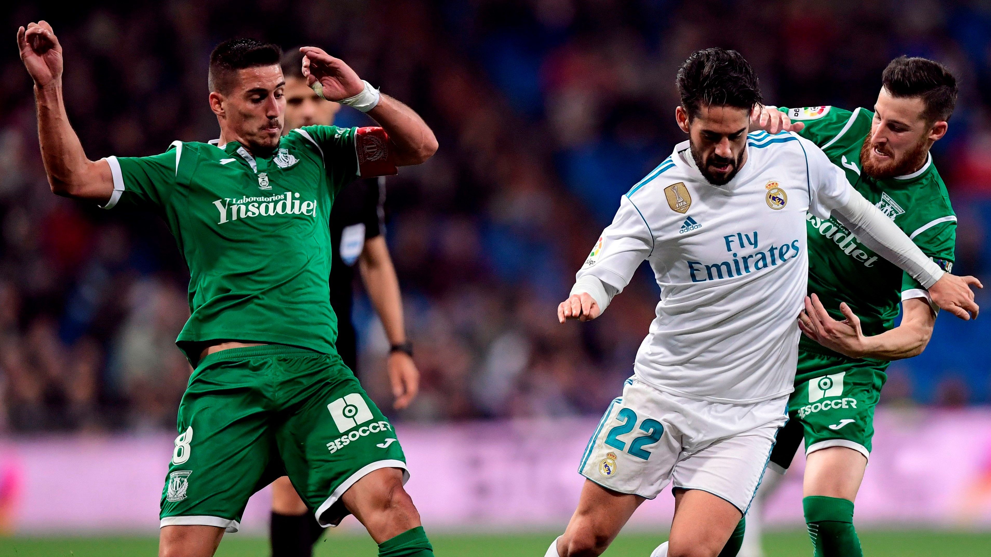 Isco Alarcon Real Madrid Leganes Copa del Rey 24012018