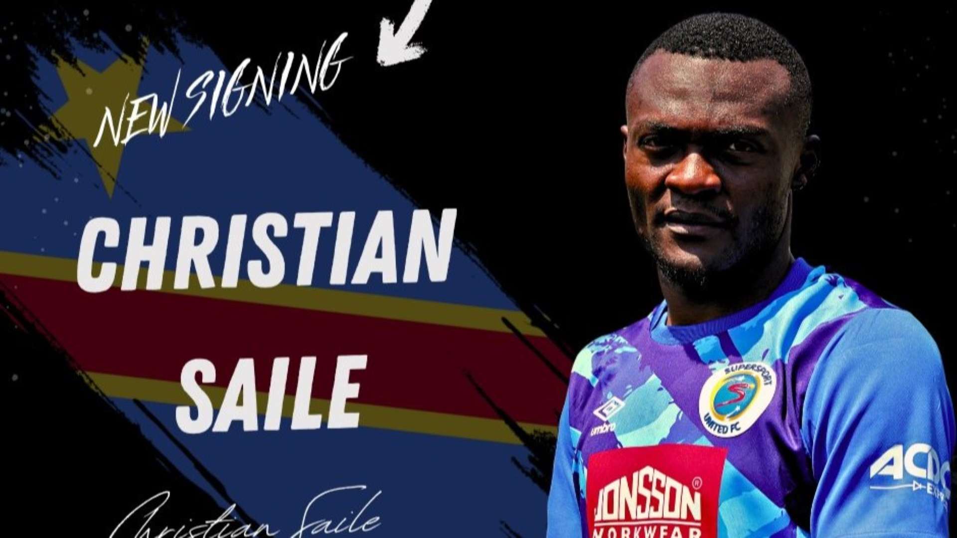 Christian Saile, SuperSport United, January 2025.