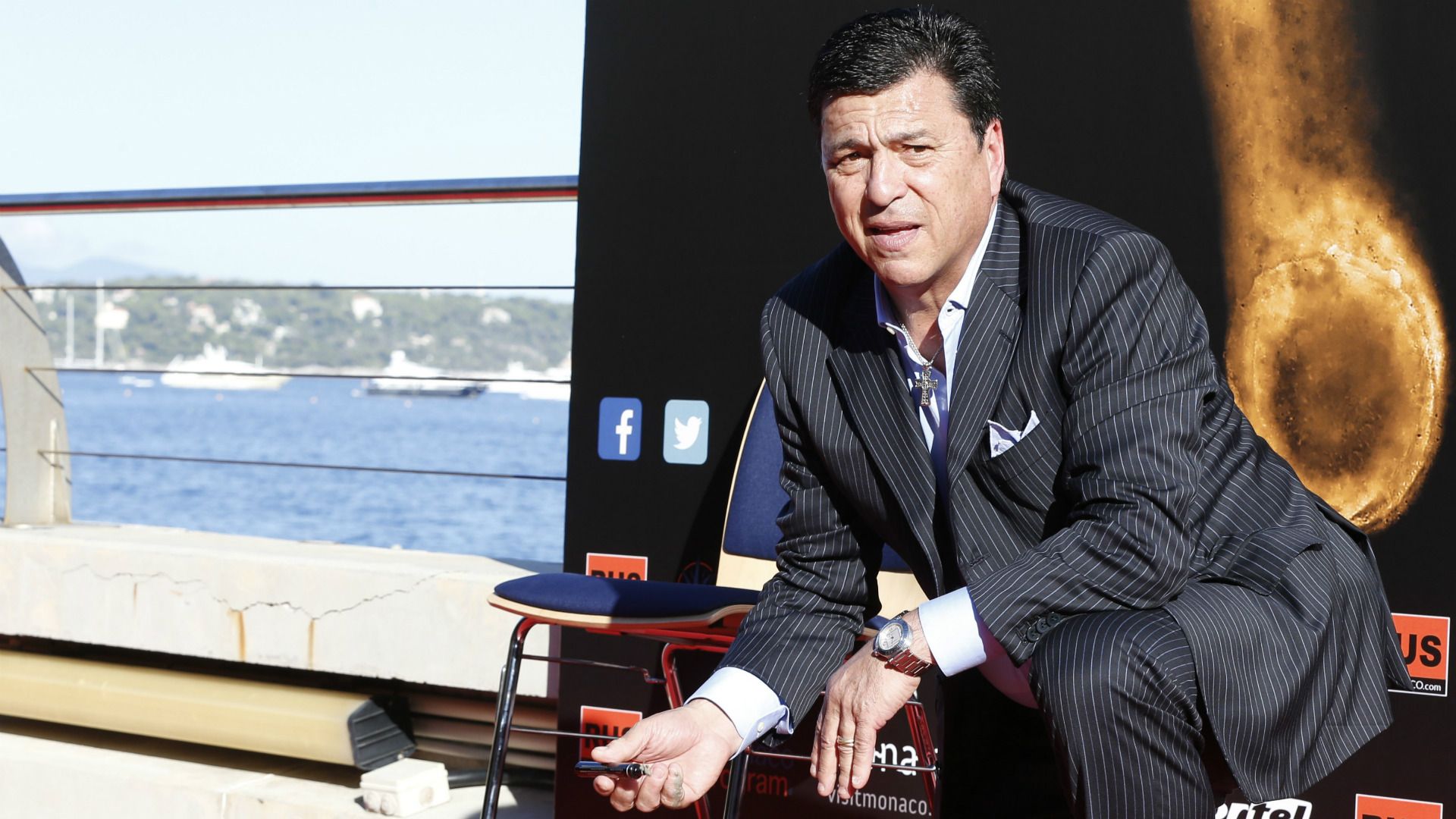 Daniel Passarella Golden Foot Award 21092015