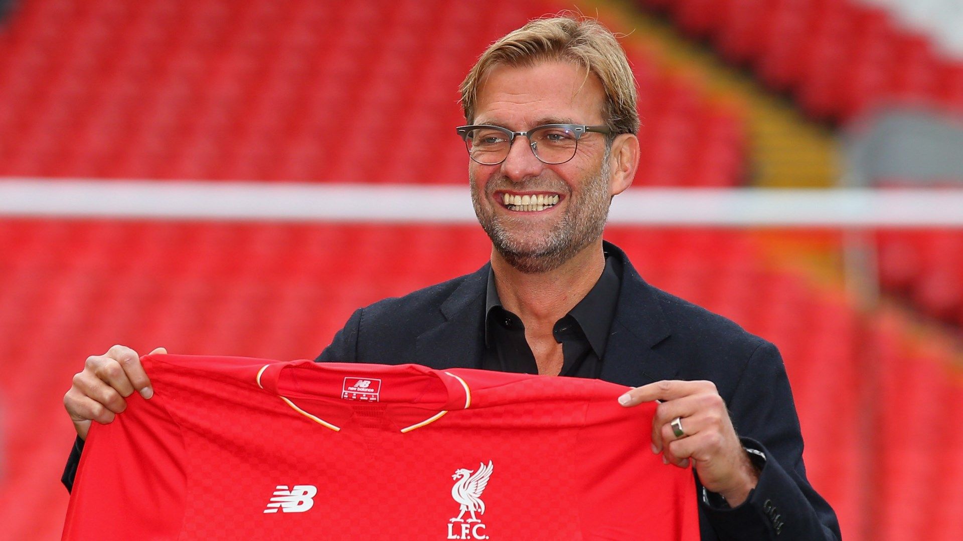 Jurgen Klopp Liverpool jersey 2015