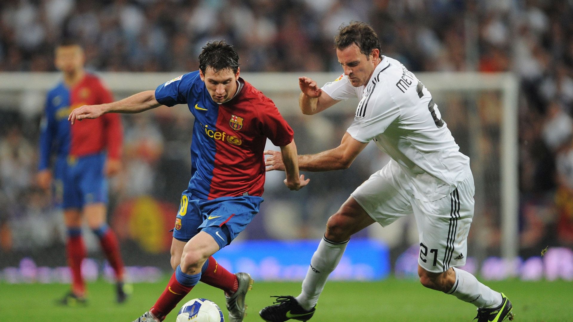 Cristoph Metzelder Real Madrid vs Barcelona 05.02.2009