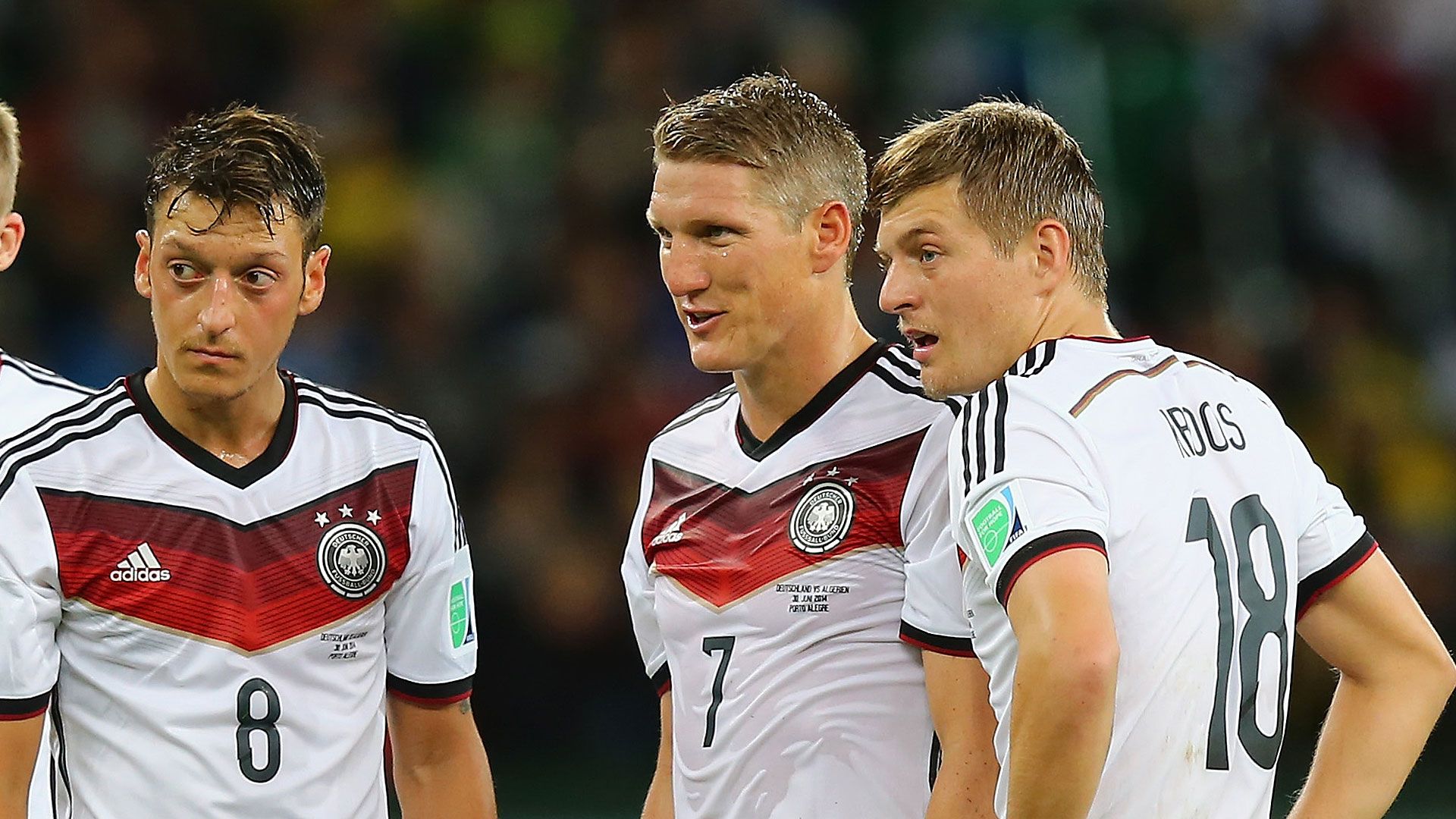 Özil Schweinsteiger Kroos Deutschland 2014